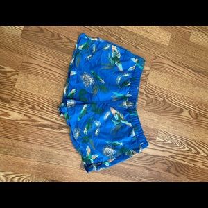 Patagonia baggie shorts large birds